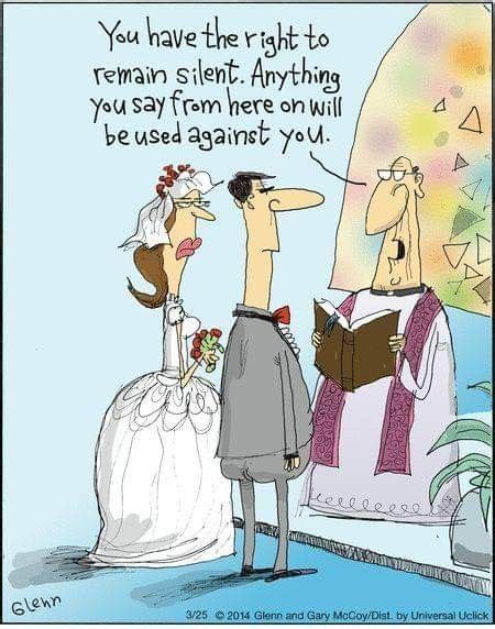 Pin By Linda Shanes On Funny Funny Postcards Cartoon Jokes Wedding