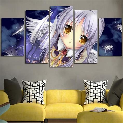Best Anime Wall Canvas Art Best Anime Wall Canvas Art Multi Panel