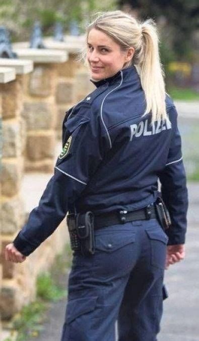 Female Cop Female Soldier Mädchen In Uniform Female Police Officers High Knee Boots Outfit