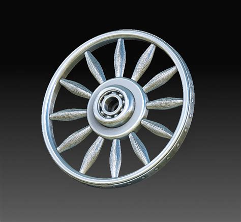 Wagon Wheel 3d Turbosquid 1596296