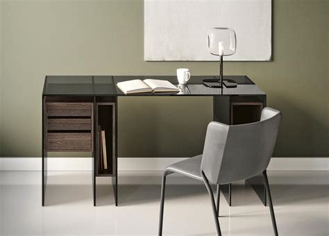 Tonelli Marcell Glass Desk Glass Desks Home Office Furniture Tonelli Design
