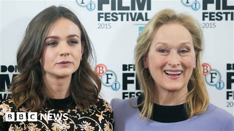 Suffragette Star Meryl Streep Calls For Equality Bbc News