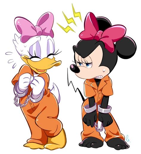 Commission Minnie And Daisy By Hentaib2319 Mickey Mouse Wallpaper Iphone Mickey Mouse Art