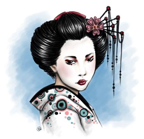 70 Beautiful Digital Art Of Geisha Girls Lava360 Art Geisha