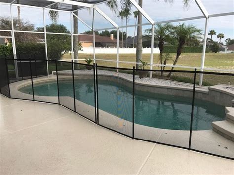 A barrier that isolates the pool from the home, like a fence or wall. Pin on Pool Fence