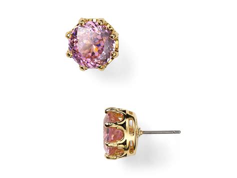 Juicy Couture Shoreline Stud Earrings In Pink Lyst