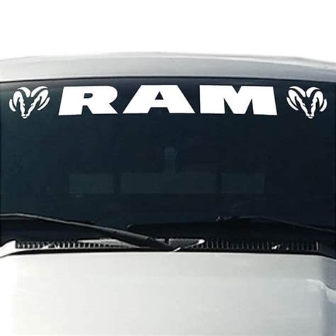 New Product Car And Truck Front Windshield Decals Thriftysigns