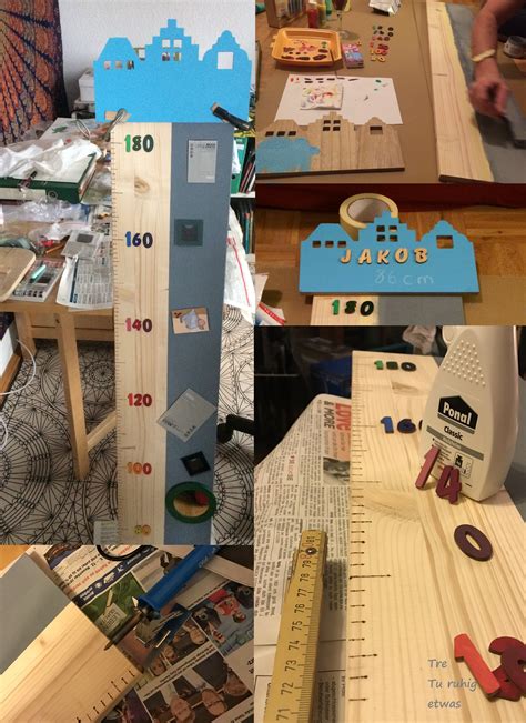 So kannst du auf deiner uhr immer verschiedene uhrzeiten einstellen. Kindermesslatte aus Holz selber machen (DIY Growth Chart) - Tre