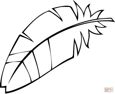 Feather coloring page | Free Printable Coloring Pages