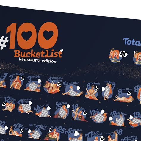 100 Bucket List Kamasutra Edition 1deame Touch Of Modern