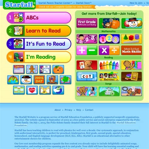 Starfall Learn To Read With Phonics Learn Mathematics Pearltrees