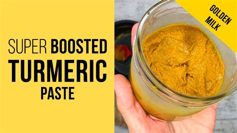 How To Make Boosted Turmeric Paste For Golden Milk Ayurvedic Cooking
