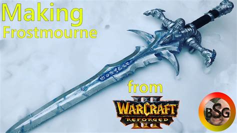 Making Frostmourne From Warcraft 3 Youtube