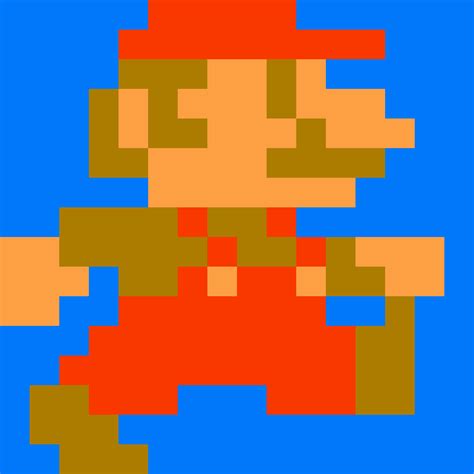 Editing Marios Walking Sprite Free Online Pixel Art Drawing Tool