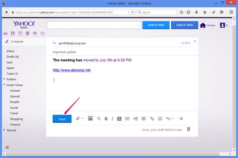 How To Send An Email In Yahoo