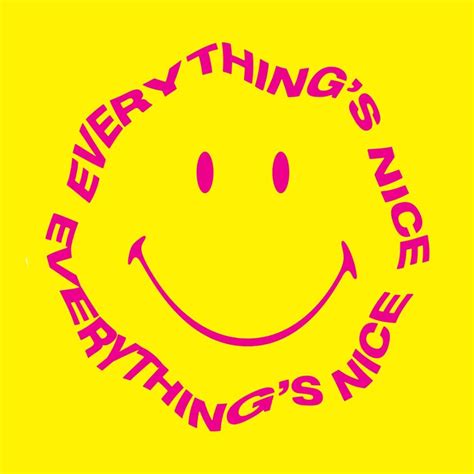 Smiley No Instagram “everythings Nice Isnt It Smiley” 90s