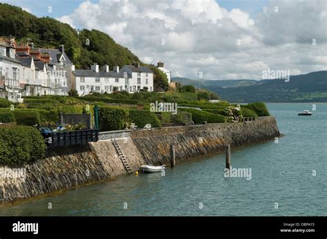 Seaside Town Of Aberdovey West Wales Uk Aberdyfi In Gwynedd Within