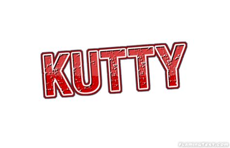 kutty ロゴ フレーミングテキストからの無料の名前デザインツール