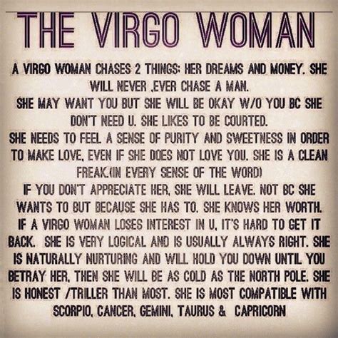 The Virgo Woman Poem Written In Black And White