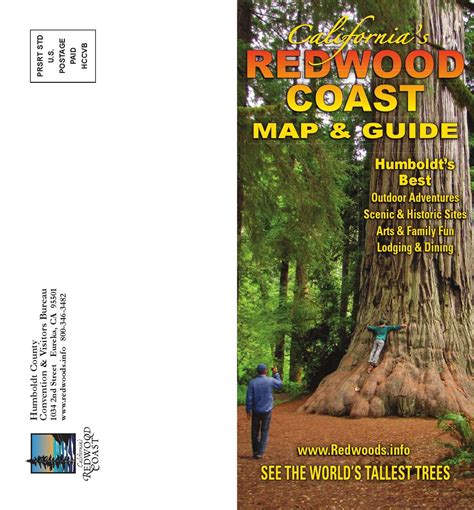 Redwood Coast Map And Guide Coast Redwood Humboldt County