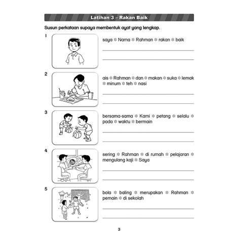 Latihan Membina Ayat Tahun 2 Nota Dan Latihan Membina Ayat Tahap 2