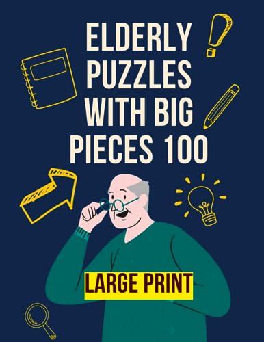 Elderly Puzzles With Big Pieces 100 Brain Games Memory Training Coloring Pages Healthy And