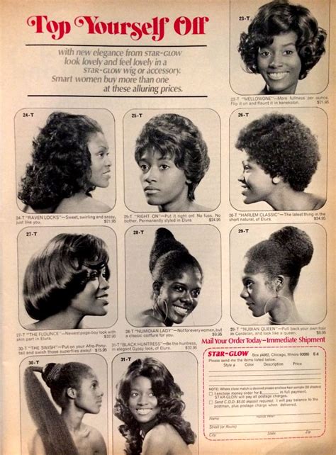 A Look Back At 4 Decades Of Black Hair And Beauty Ads Black Hair History Black Hair Salons