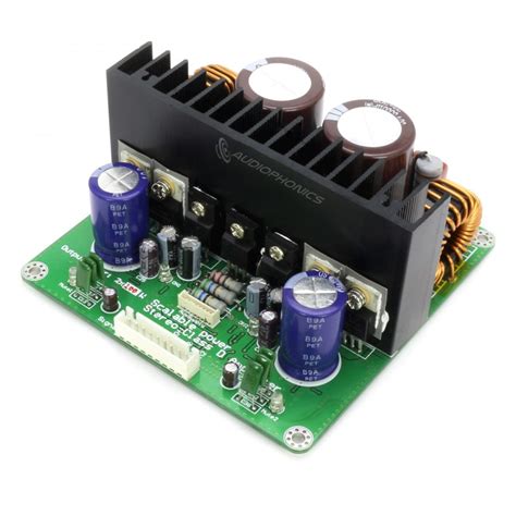 Irs2092 Stereo Class D Amplifier Module 2x200w 4 Ohm Audiophonics