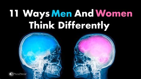 11 Ways Men And Women Think Differently