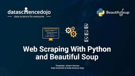 Web Scraping With Python And BeautifulSoup BeautifulSoup Tutorial YouTube