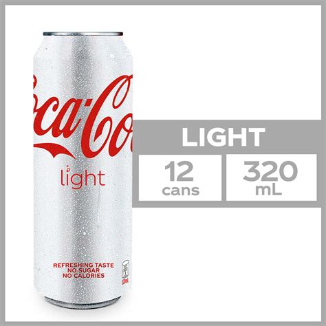 Coca Cola Light Taste 320ml 12 Pack Coke Beverages