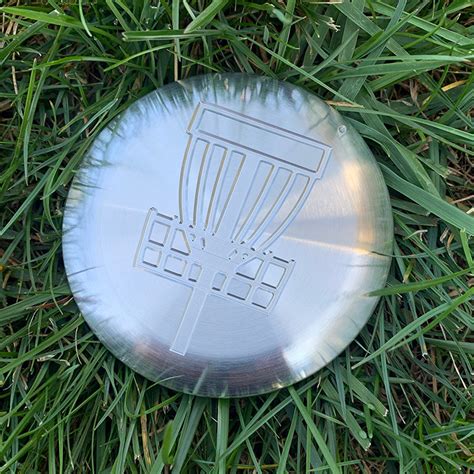 Disc Golf Aluminum Mini Marker Disc Golf Basket Engraved Etsy