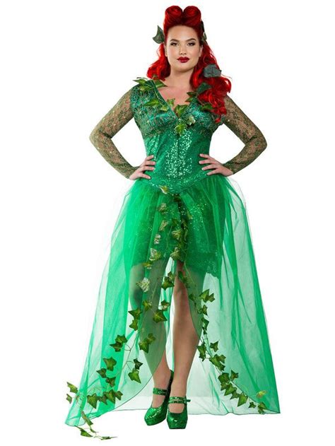 sexy curvy ivy s poison costume ivy costume halloween costumes plus size plus size costume