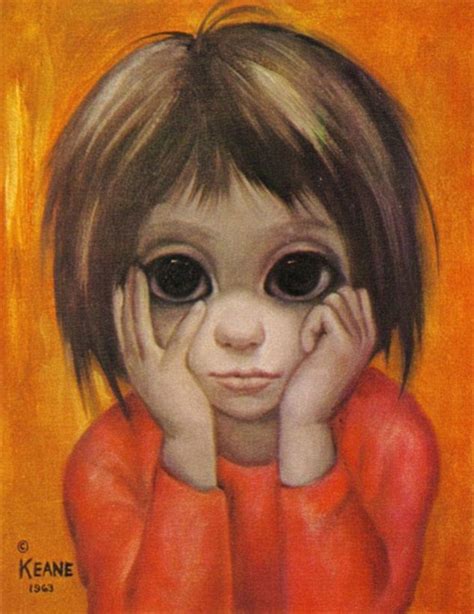 Margarets paintings changed to reflect her new beliefs and positive view of the future. Big Eyes - The Painters Keys