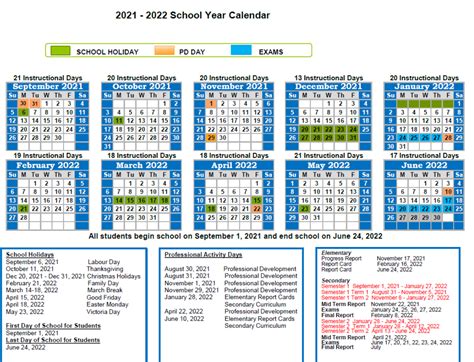 2021 2022 School Year Calendar Survey Results Ckdr