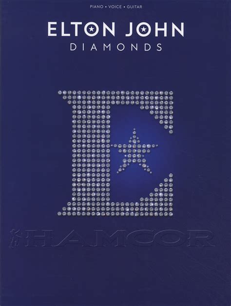 Elton John Diamonds Piano Vocal Guitar Sheet Music Book Greatest Hits