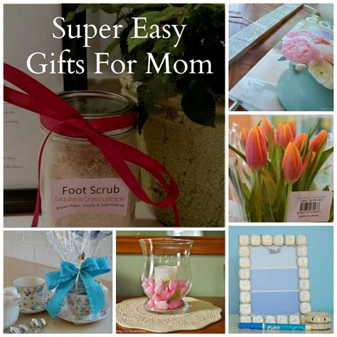 So if mother's day finds you a little light on cash or if you just want to make her feel extra special by. Easy DIY Mother's Day Gift Ideas |Exquisitely Unremarkable