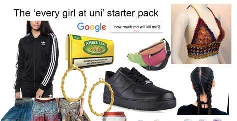 The Transformation Of Every British Girl In Starter Pack Form Obviously