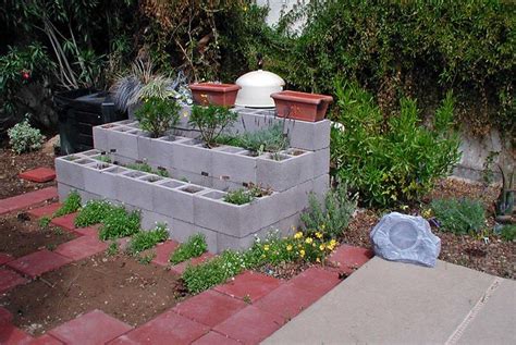 Concrete Block Raised Garden Bed Ideas Photograph Raised G
