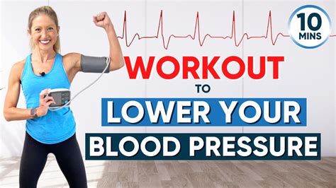 Minute Workout To Lower Your Blood Pressure Caroline Jordan
