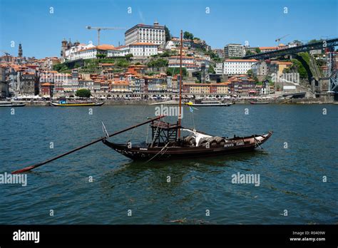 Porto Portugal Cityscape Of Porto With River Stock Photo Alamy