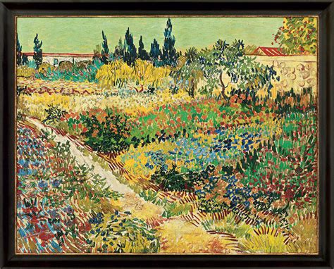 Vincent Van Gogh Painting Flowering Garden Ars Mundi