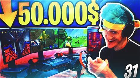 Ninja Reveals His 50000 Gaming Setup 😳 Myth Reacts Fortnite