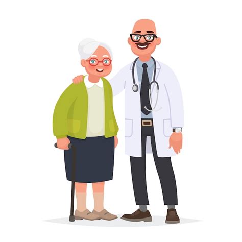 médecin et patient âgé grand mère et travailleur médical prendre soin de sa santé à un âge