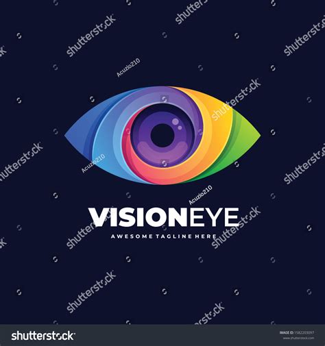 Eye Logo Design Vector Template Creative Stock Vector Royalty Free