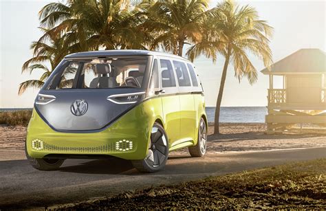 Volkswagens Electric Id Buzz Cargo Minibus To Arrive In America By