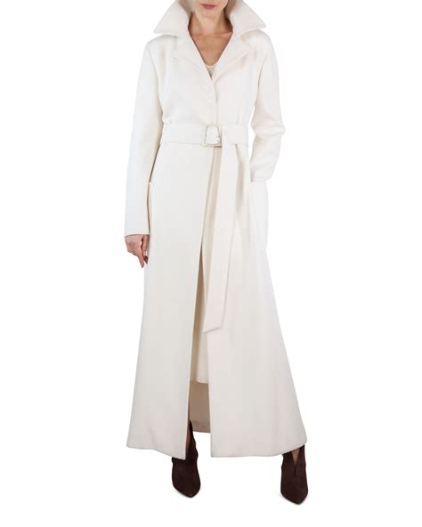 Akris Long Double Face Cashmere Coat And Matching Items