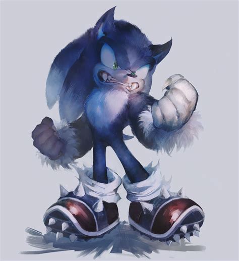 Werehog By Aoki6311 On Deviantart Sonic Sonic Unleashed Sonic The