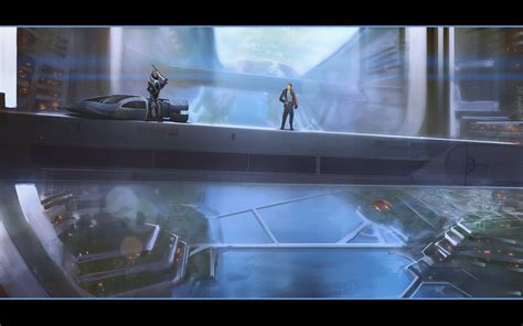 Wallpaper Digital Art Video Games Mass Effect Fantasy Art Science Fiction Glass Concept
