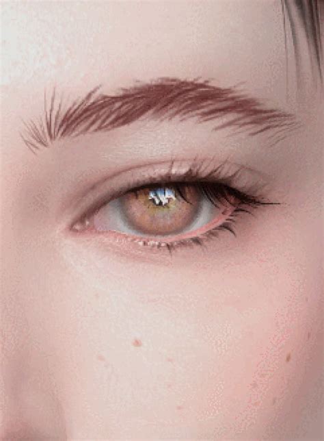 Eyelids N17 And Eyelashes N4 By Ddarkstonee The Sims 4 Download